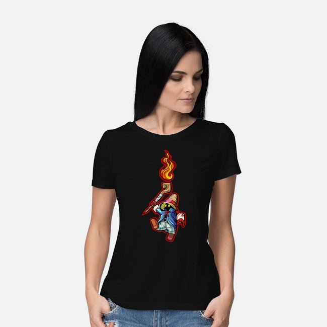 Cast Pyro-womens basic tee-nickzzarto