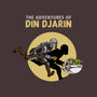 The Adventures Of Din Djarin-none dot grid notebook-joerawks
