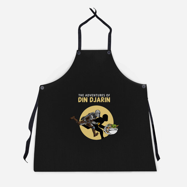 The Adventures Of Din Djarin-unisex kitchen apron-joerawks