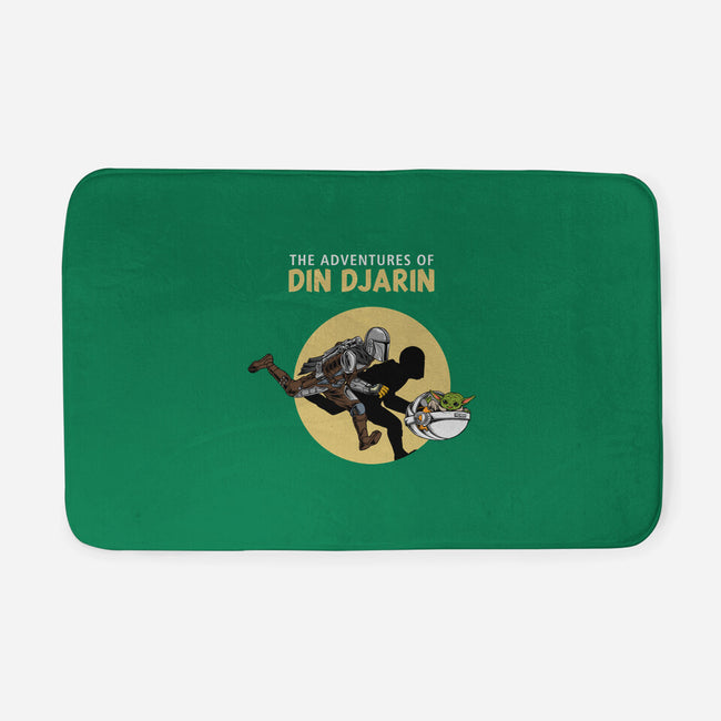 The Adventures Of Din Djarin-none memory foam bath mat-joerawks