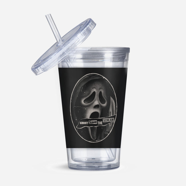 Ghost Save The Scream-none acrylic tumbler drinkware-Getsousa!