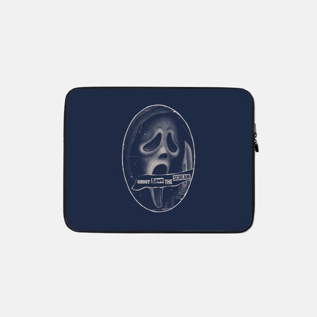 Ghost Save The Scream-none zippered laptop sleeve-Getsousa!