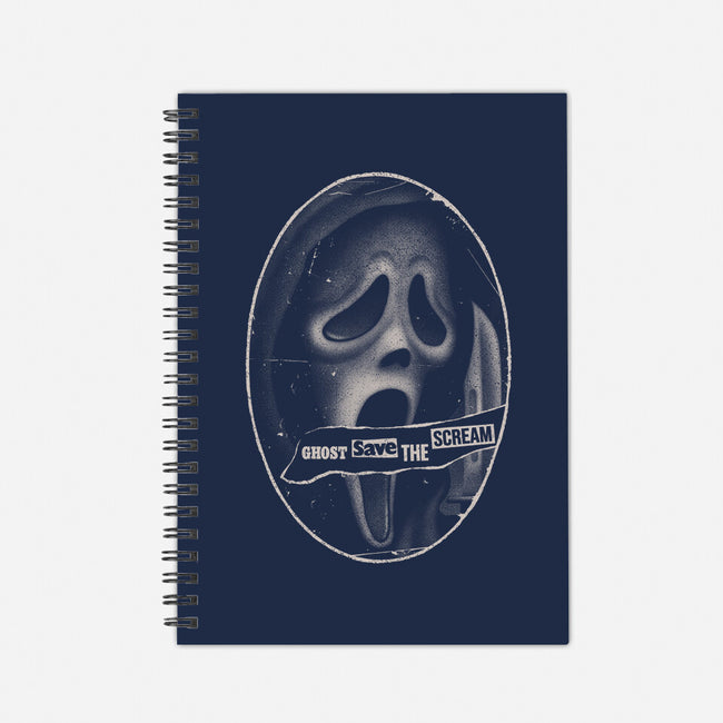 Ghost Save The Scream-none dot grid notebook-Getsousa!