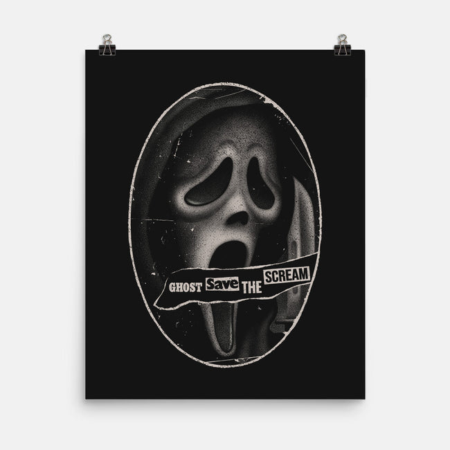 Ghost Save The Scream-none matte poster-Getsousa!