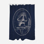 Ghost Save The Scream-none polyester shower curtain-Getsousa!