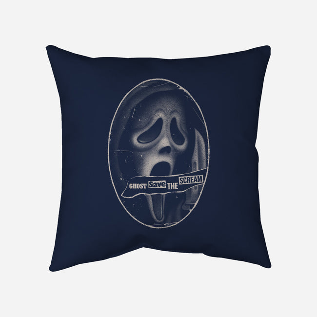 Ghost Save The Scream-none removable cover throw pillow-Getsousa!