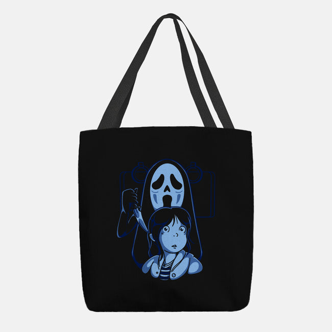 Ghostfaced Away-none basic tote bag-estudiofitas