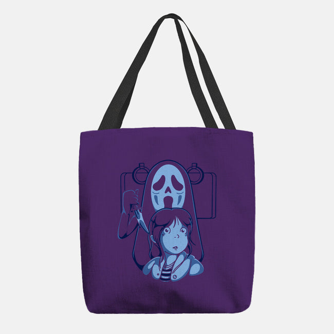 Ghostfaced Away-none basic tote bag-estudiofitas