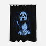 Ghostfaced Away-none polyester shower curtain-estudiofitas