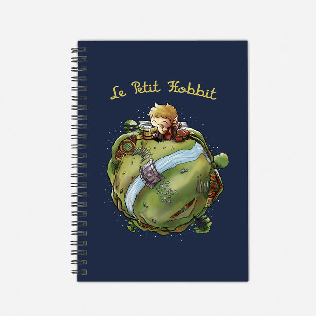 Le Petit Hobbit-none dot grid notebook-fanfabio