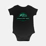 Apocalypse Park-baby basic onesie-rocketman_art