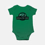 Apocalypse Park-baby basic onesie-rocketman_art