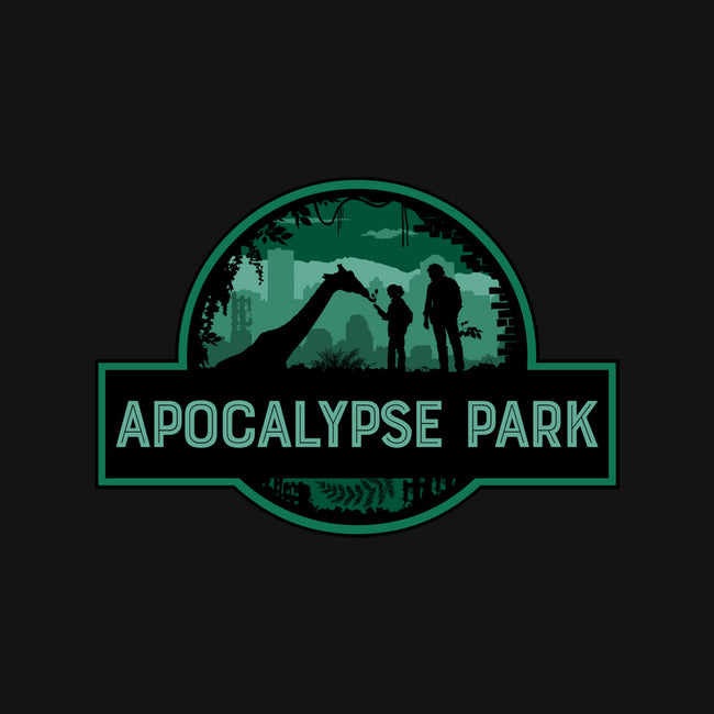 Apocalypse Park-none glossy sticker-rocketman_art