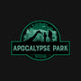 Apocalypse Park-womens v-neck tee-rocketman_art