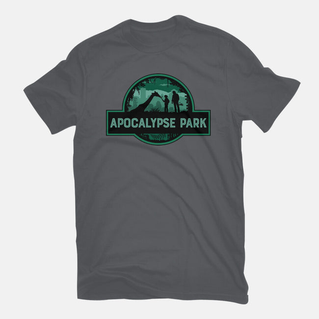 Apocalypse Park-womens basic tee-rocketman_art