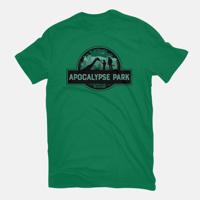 Apocalypse Park-womens basic tee-rocketman_art
