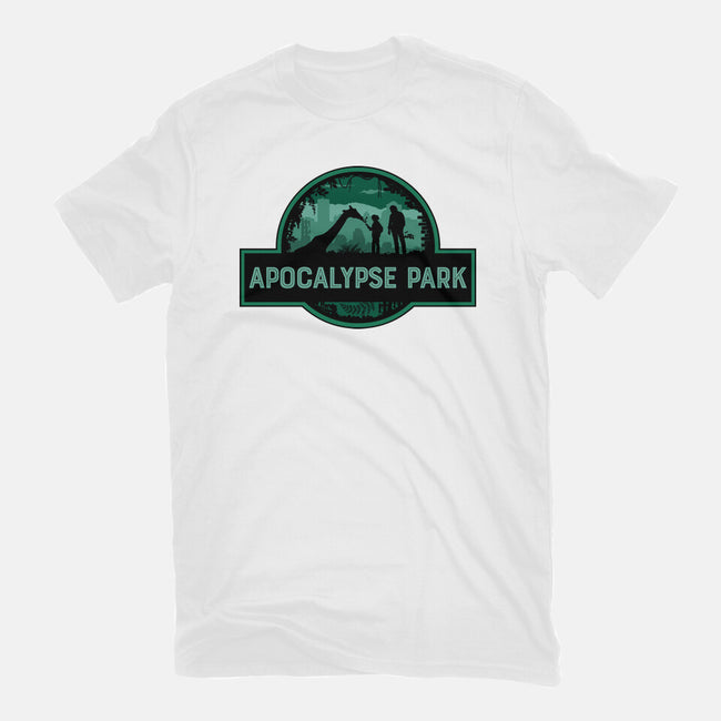 Apocalypse Park-womens basic tee-rocketman_art