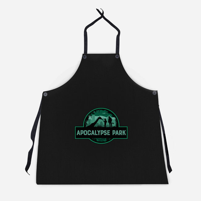 Apocalypse Park-unisex kitchen apron-rocketman_art
