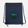 Apocalypse Park-none drawstring bag-rocketman_art