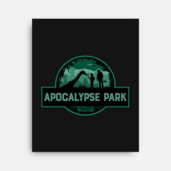 Apocalypse Park-none stretched canvas-rocketman_art