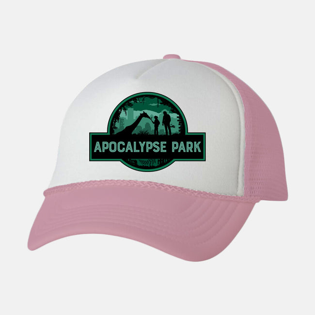 Apocalypse Park-unisex trucker hat-rocketman_art