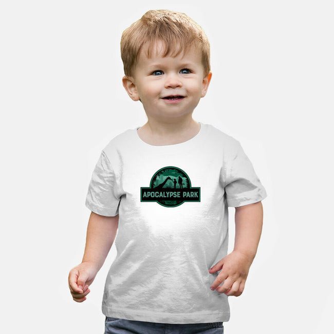 Apocalypse Park-baby basic tee-rocketman_art