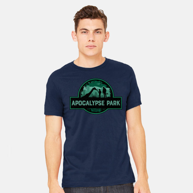 Apocalypse Park-mens heavyweight tee-rocketman_art