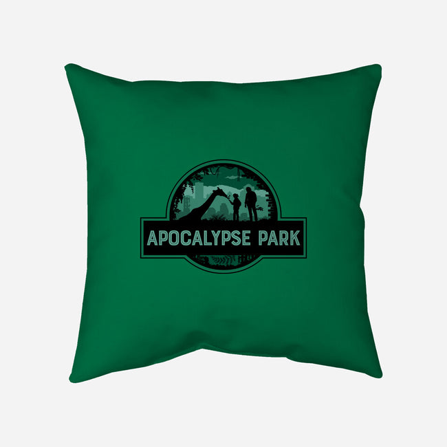 Apocalypse Park-none removable cover w insert throw pillow-rocketman_art