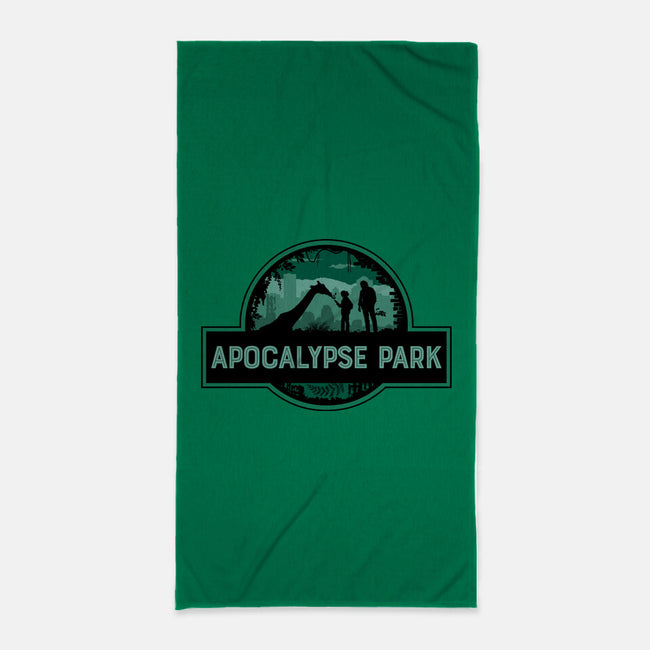 Apocalypse Park-none beach towel-rocketman_art