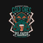 Cold Ones LoveCraft Beer-womens off shoulder sweatshirt-Nemons