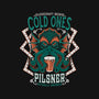 Cold Ones LoveCraft Beer-none removable cover w insert throw pillow-Nemons