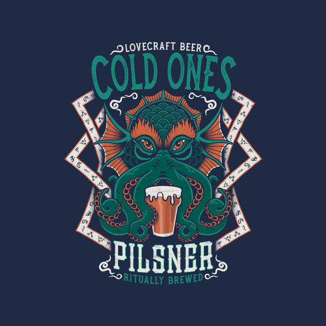 Cold Ones LoveCraft Beer-none polyester shower curtain-Nemons
