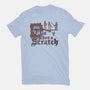 A Scratch-womens fitted tee-kg07