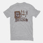 A Scratch-mens heavyweight tee-kg07
