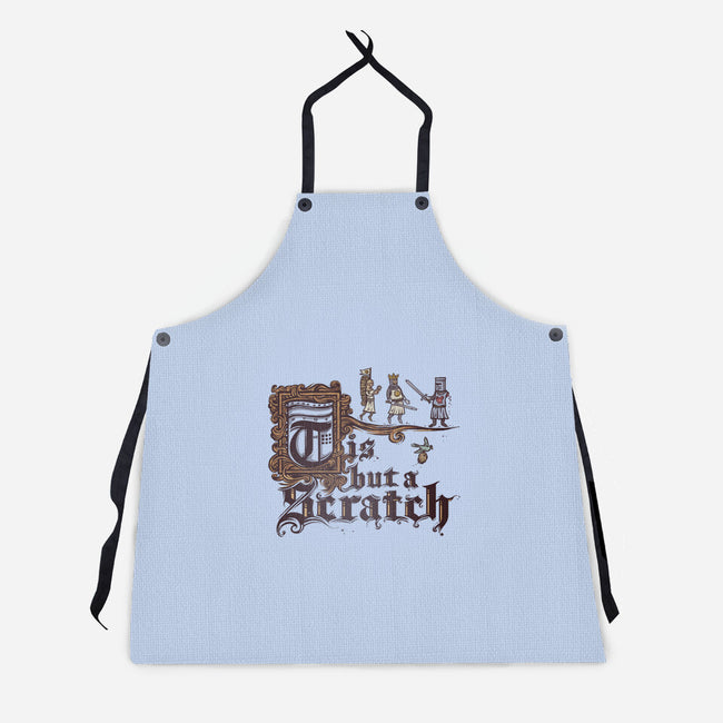 A Scratch-unisex kitchen apron-kg07