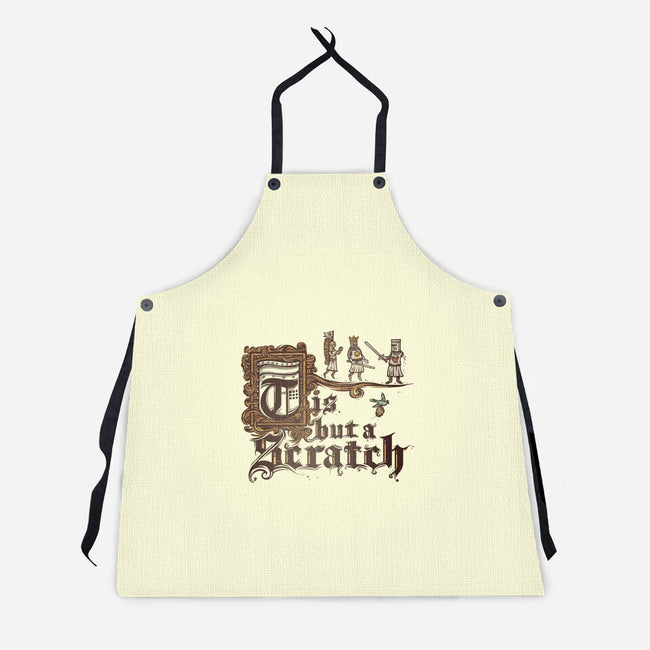 A Scratch-unisex kitchen apron-kg07