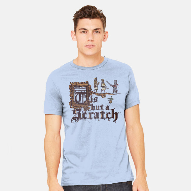 A Scratch-mens heavyweight tee-kg07
