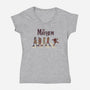 The Mayhem-womens v-neck tee-kg07
