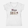 The Mayhem-womens v-neck tee-kg07