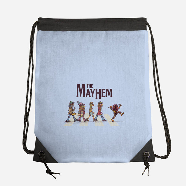 The Mayhem-none drawstring bag-kg07