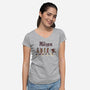 The Mayhem-womens v-neck tee-kg07