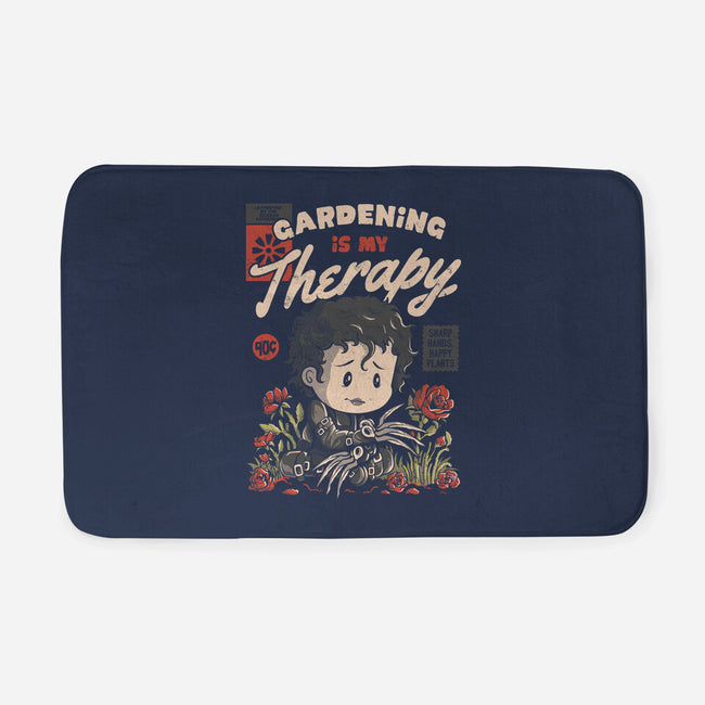 Gardening Is My Therapy-none memory foam bath mat-eduely