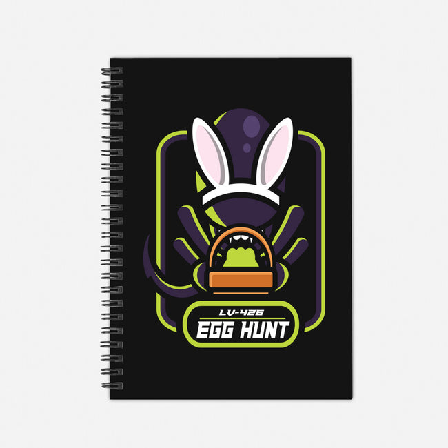 Egg Hunt-none dot grid notebook-jrberger