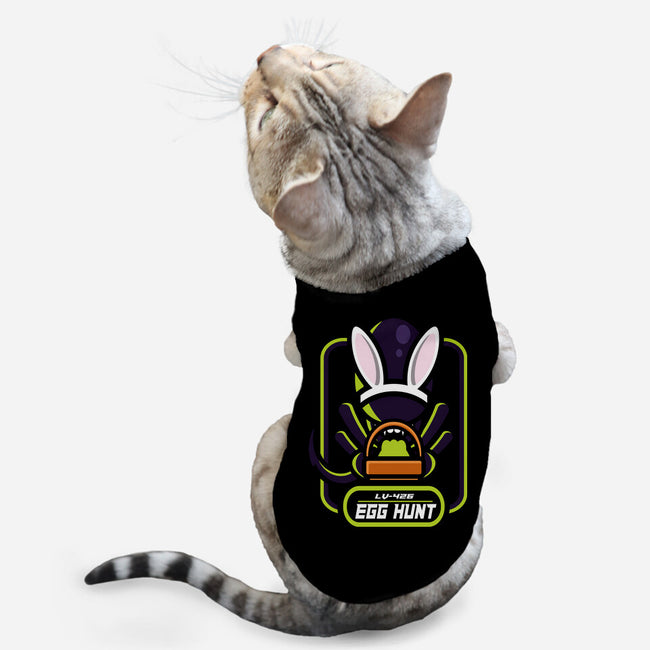 Egg Hunt-cat basic pet tank-jrberger