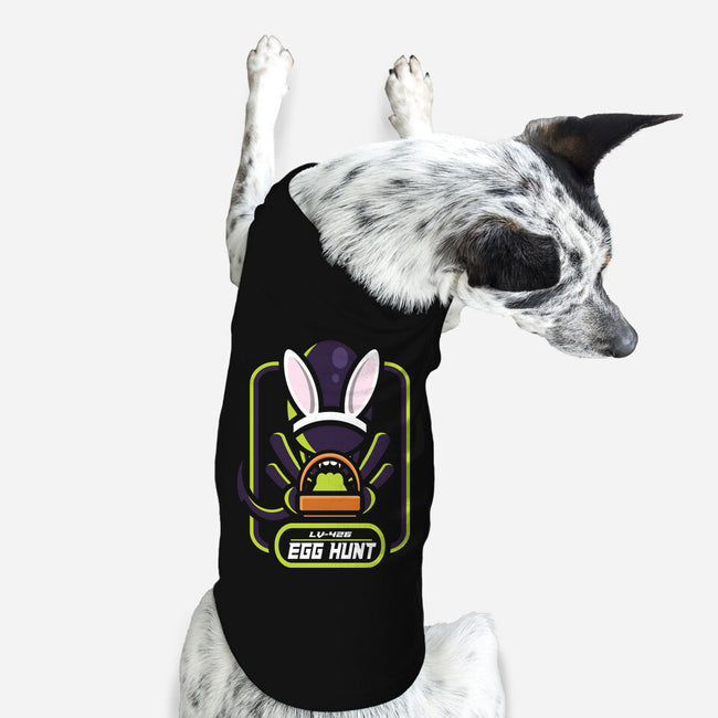 Egg Hunt-dog basic pet tank-jrberger