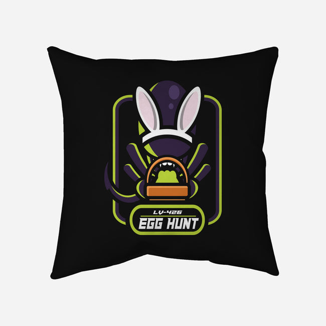 Egg Hunt-none removable cover throw pillow-jrberger
