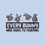Every Bunny-none removable cover w insert throw pillow-kg07