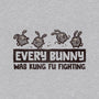 Every Bunny-womens off shoulder sweatshirt-kg07