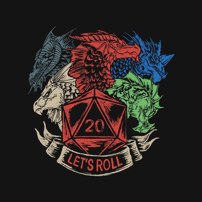 Let's Roll Tiamat-none stretched canvas-marsdkart