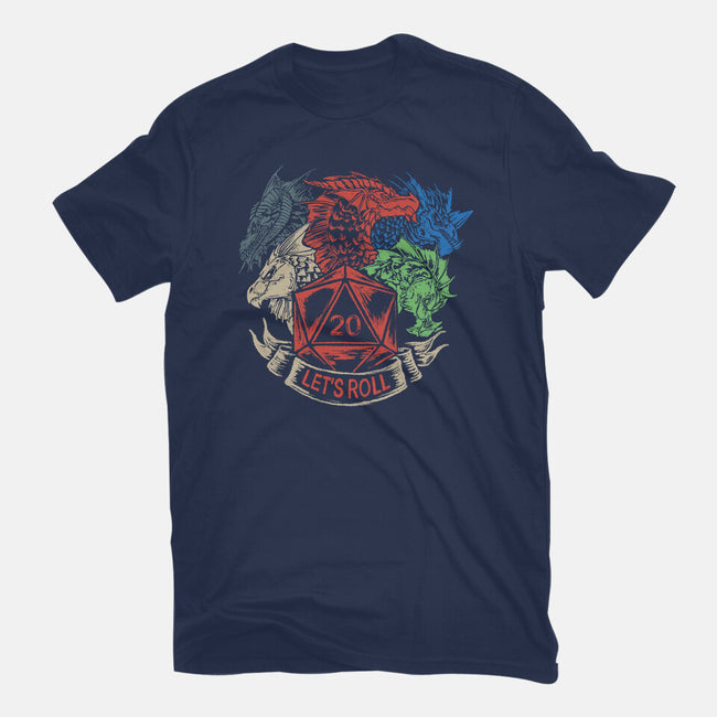 Let's Roll Tiamat-youth basic tee-marsdkart